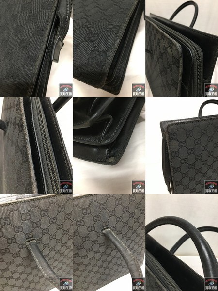 Gucci ブラック キャンバス ビジネスバッグ 楽天市場】GUCCI（カラーブラック）（ビジネスバッグ・ブリーフ