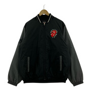 ジャケット THE ROLLING STONES 中綿スタジャン(L) ブラック×グレー