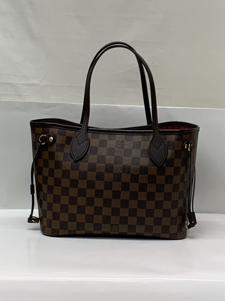 LV ネヴァーフルPM ダミエ・エベヌ N41359 ルイ ヴィトン LOUIS VUITTON  トートバッグ  [値下]