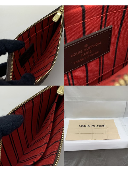 LV ネヴァーフルPM ダミエ・エベヌ N41359 ルイ ヴィトン LOUIS VUITTON  トートバッグ  [値下]