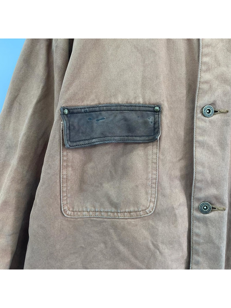 OLD・VINTAGE ジャケット LIBERTO ダック カバーオール 茶 L