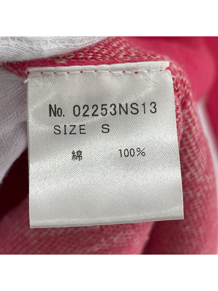 HYSTERIC GLAMOUR ニット・セーター 総柄ニットカットソー ピンク