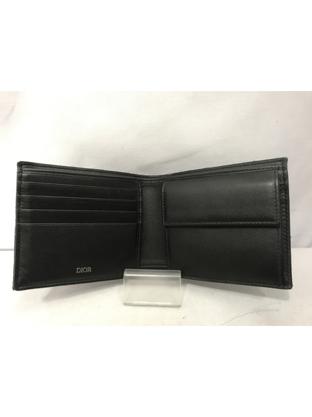 コンパクトウォレット Dior オブリーグ 二つ折り財布[値下]