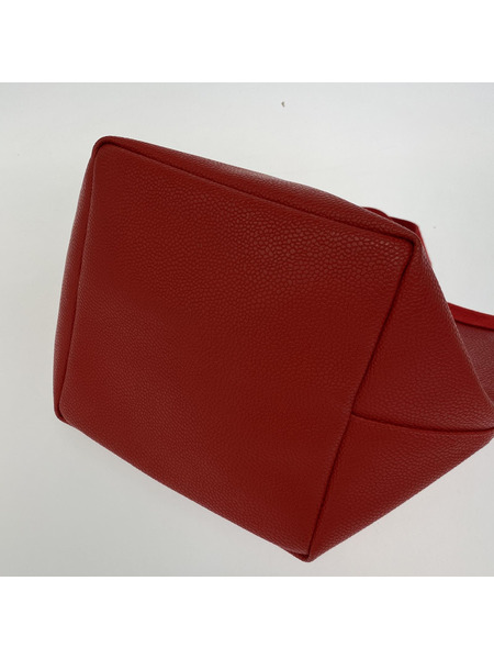 Herve Chapelier トートバッグ コーテッドキャンバス トートバッグ 赤