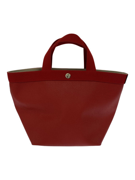 Herve Chapelier トートバッグ コーテッドキャンバス トートバッグ 赤