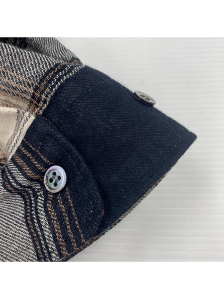 graphpaper CHECK REGULAR COLLAR BIG SLEEVE SHIRT