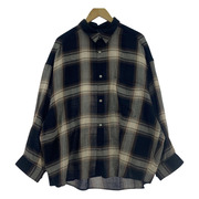 graphpaper CHECK REGULAR COLLAR BIG SLEEVE SHIRT