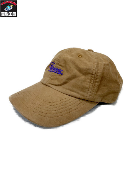 Supreme Lightweight Moleskin 6-Panel モールスキンキャップ ブラウン[値下]