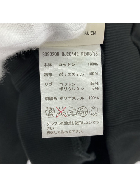 GIANNI VERSACE スウェット・トレーナー VERSUS VERSACE/肩シースルー/BLK