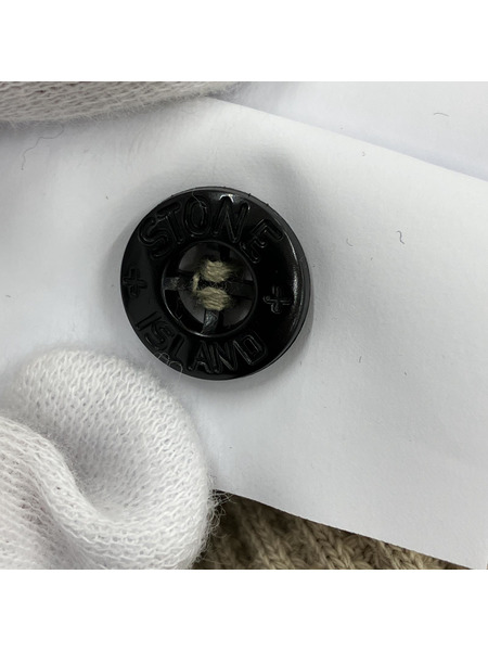STONE ISLAND スウェット・トレーナー 腕章 L/Sワッフルサーマルスウェット M BEG