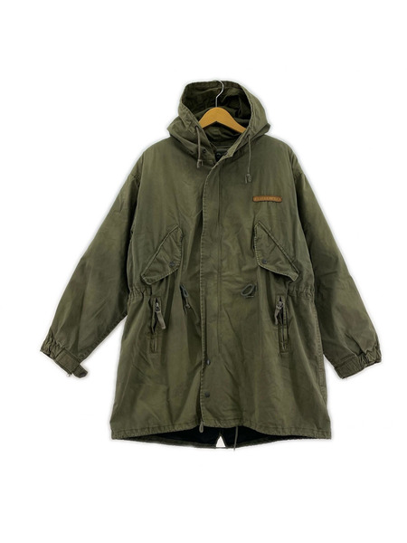 AVIREX ミリタリージャケット モッズコート/ライナ-付/M