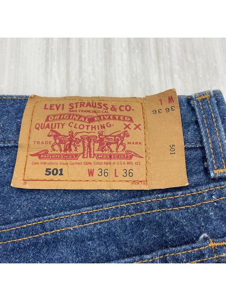 Levi's デニム・ジーンズ Levi`s 501 バレンシア製 インディゴ