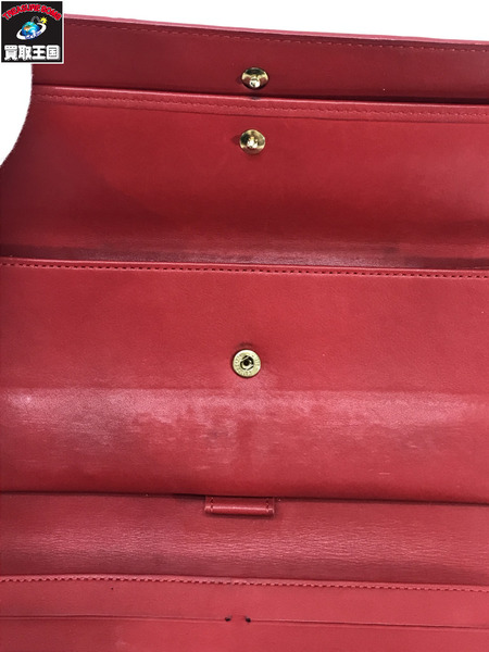 LV 長財布 ヴェルニ　赤　ポルトトレゾール インターナショナル