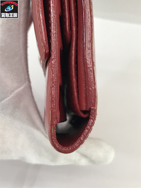 LV 長財布 ヴェルニ　赤　ポルトトレゾール インターナショナル