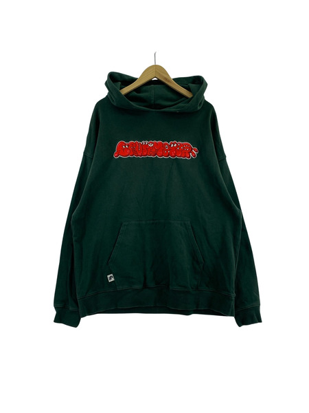 centimeter スウェットプルオーバーパーカー (XL) グリーン