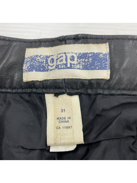 GAP パンツ レザーパンツ (31)