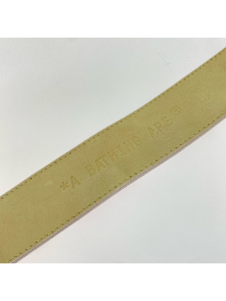 A BATHING APE ソノ他 BAPEバックル レザーベルト