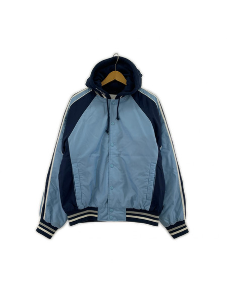 Supreme ジャケット 24SS Hooded Stadium Jacket 青 S