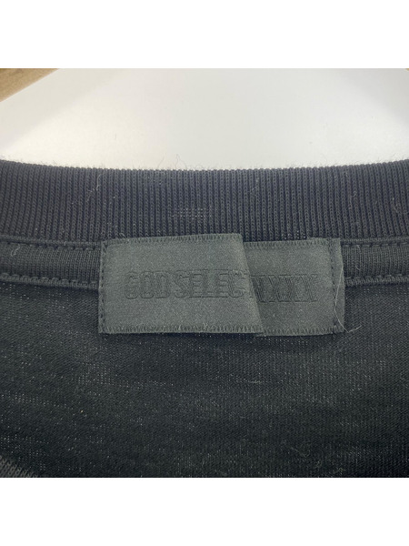 GOD SELECTION XXX 半袖Tシャツ・カットソー 6周年 パイソンボックスロゴ 黒(M)