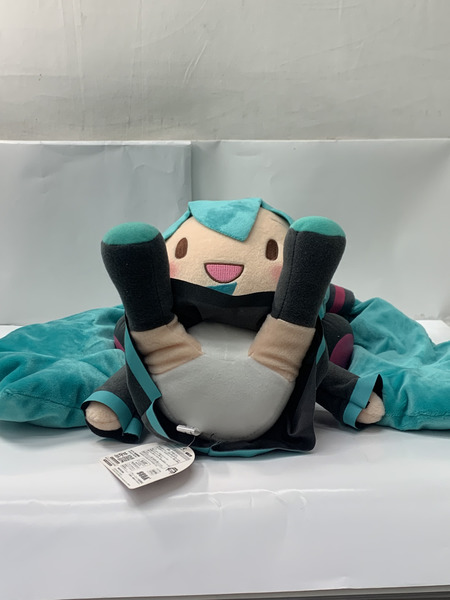 初音ミク メガジャンボふわふわぬいぐるみ タグ付き