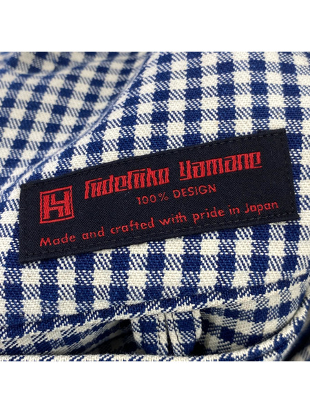 EVISU HIDEHIKO YAMANE 2Bテーラード ギンガムチェック（52）[値下]