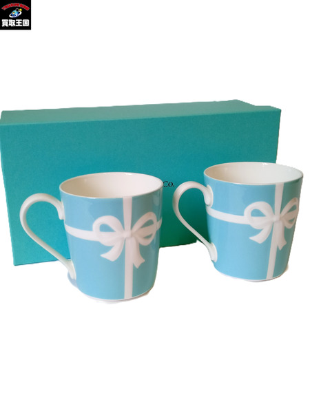 TIFFANY&Co/リボン/マグカップ[値下]