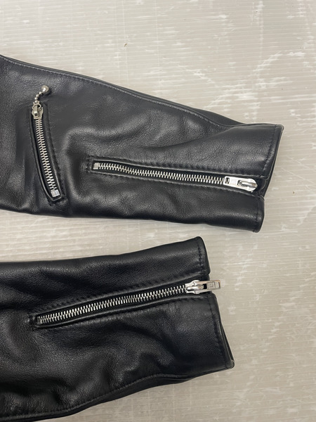 Lewis Leathers ライトンニング ダブルライダースジャケット 34 黒