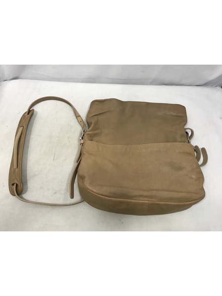 ショルダーバッグ JIMMY CHOO レザーショルダーバッグ ブラウン