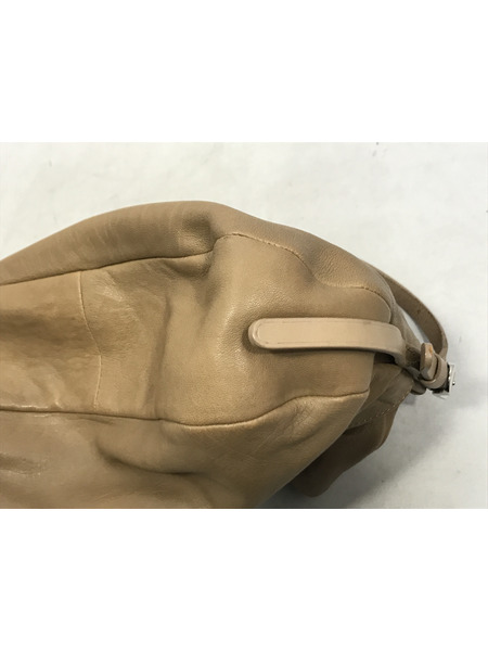 ショルダーバッグ JIMMY CHOO レザーショルダーバッグ ブラウン