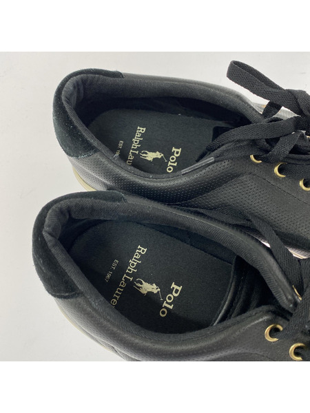 POLO RALPH LAUREN 01087 スニーカー 黒 (9)[値下]