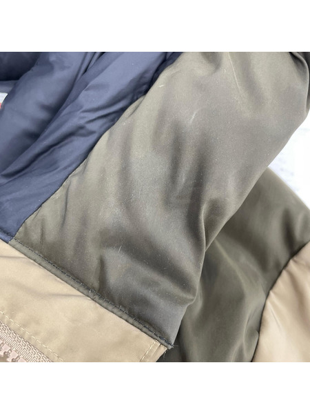 FIRST DOWN × WIND AND SEA ダウンジャケット M ベージュ