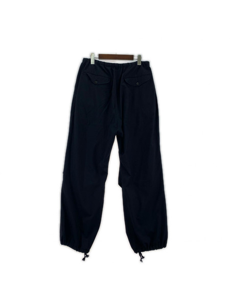 COMOLI パンツ 24SS ウールニータックパンツ 2 ネイビー