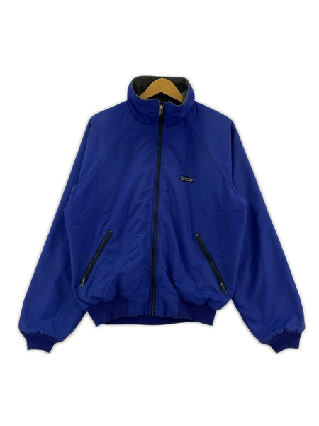 patagonia ジャケット 80s USA製 シェルドシンチラジャケット 青 (L)