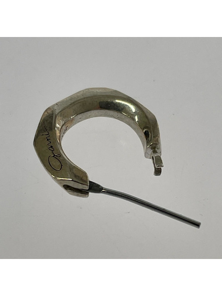 GARNI ソノ他 シルバー フープピアス