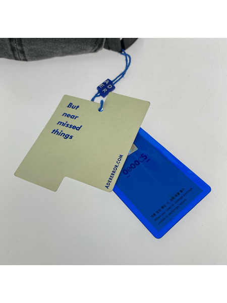 ADER ERROR キャップ ×MAISON KITSUNE 刺繍 デニム グレー