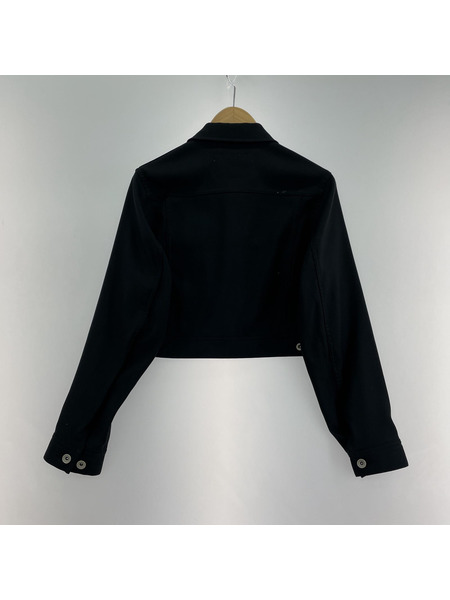 DAIRIKU ジャケット 23ss Short Hem Polyester Jacket s ブラック[値下]