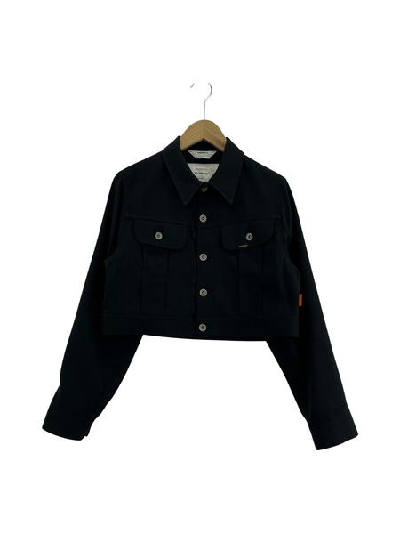 DAIRIKU ジャケット 23ss Short Hem Polyester Jacket s ブラック[値下]