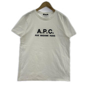 A.P.C. 半袖Tシャツ・カットソー RUE MADAME  白