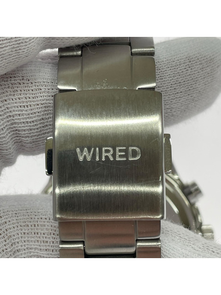 WIRED メンズ時計 solar クロノグラフ