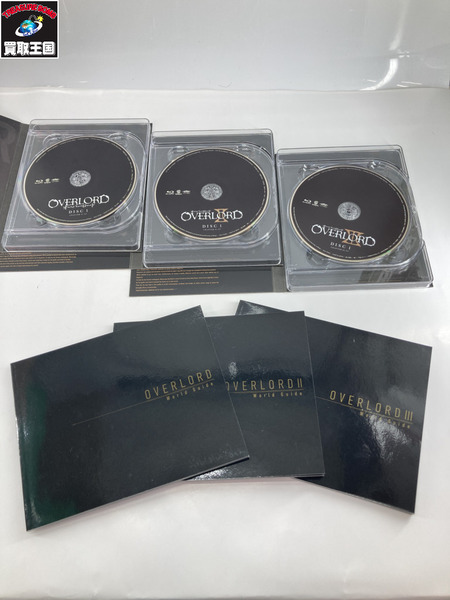 メーカー アニメ・コミックその他 オーバーロード I・II・III Blu-ray
