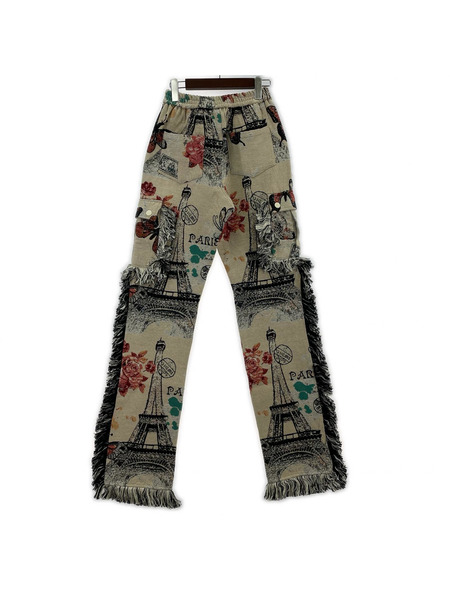 パンツ GUAPI ラヴィル タペストリー カーゴパンツ
