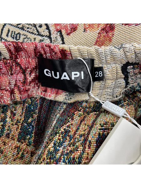 パンツ GUAPI ラヴィル タペストリー カーゴパンツ
