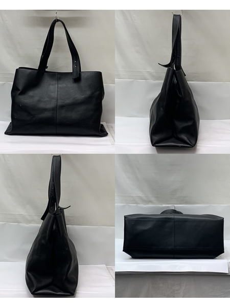 BALENCIAGA レザー トートバッグ BLK 本体のみ ダメージあり バレンシアガ レザーバッグ 