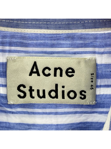 Acne Studios 長袖シャツ ストライプシャツ 46[値下]