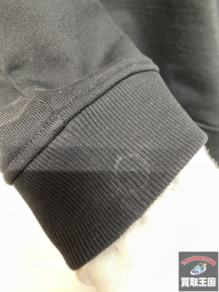 JIMMY CHOO ロゴパーカー/黒