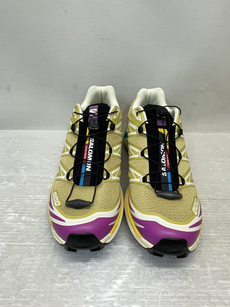 SALOMON XT-6 Antique Gold Transparent Yellow 28.0cm