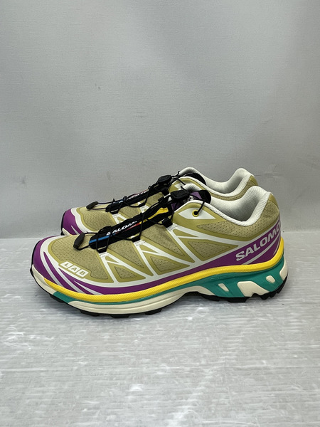 SALOMON XT-6 Antique Gold Transparent Yellow 28.0cm