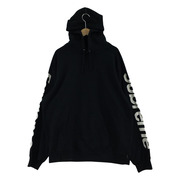 Supreme パーカー Supreme 18SS SIDELINE HOODED BLACK