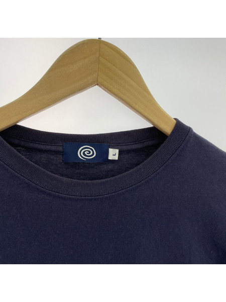 半袖Tシャツ・カットソー SOL soonerorlater プリント Tee 紺 L