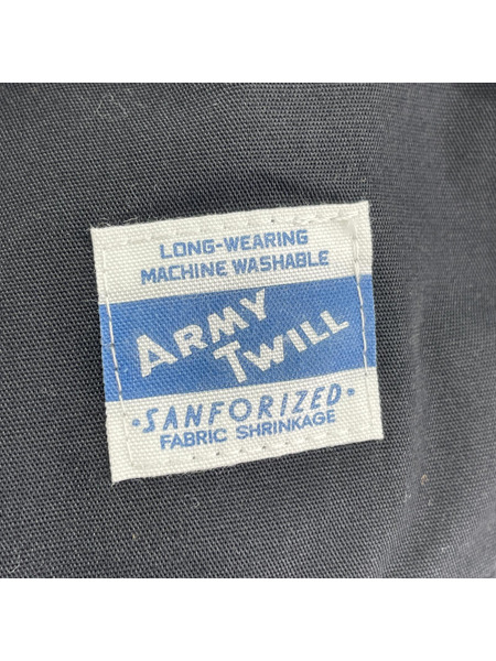 ARMY TWILL モッズコート ブラック